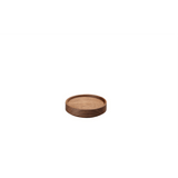 Hasami Porcelain Lid / Coaster, Walnut - UNAVAILABLE