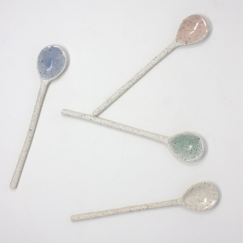 Ceramic Winter Spoons - Acacia