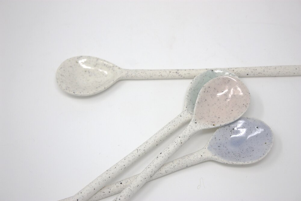 Ceramic Winter Spoons - Acacia