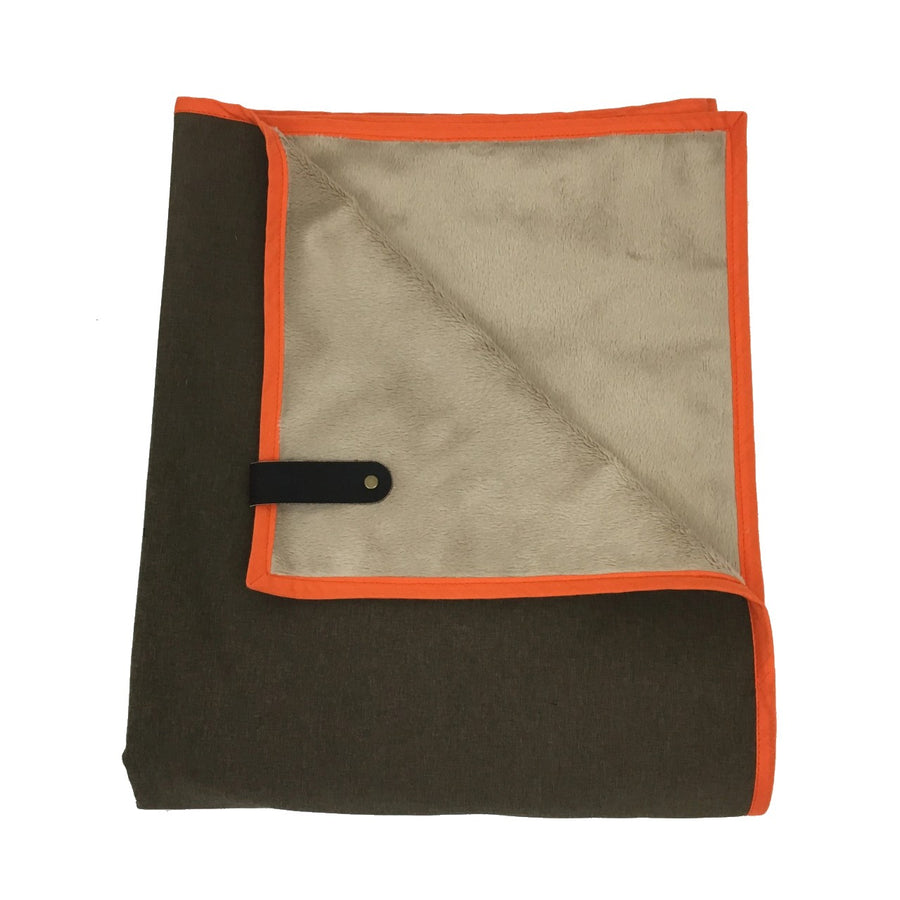 Waterproof Adventure Blanket - Northwest Brown/Orange