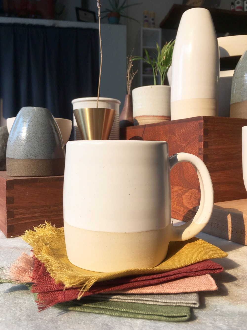 Slow Studio Ceramic Mugs - Acacia
