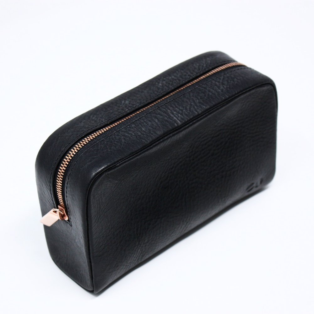 Black Leather Case - Acacia