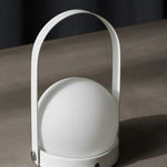 Carrie LED Lamp, White - Acacia