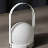 Carrie LED Lamp, White - Acacia