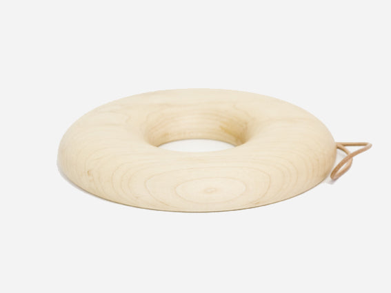 Kakudo Bagel Trivet, Two Sizes - Acacia