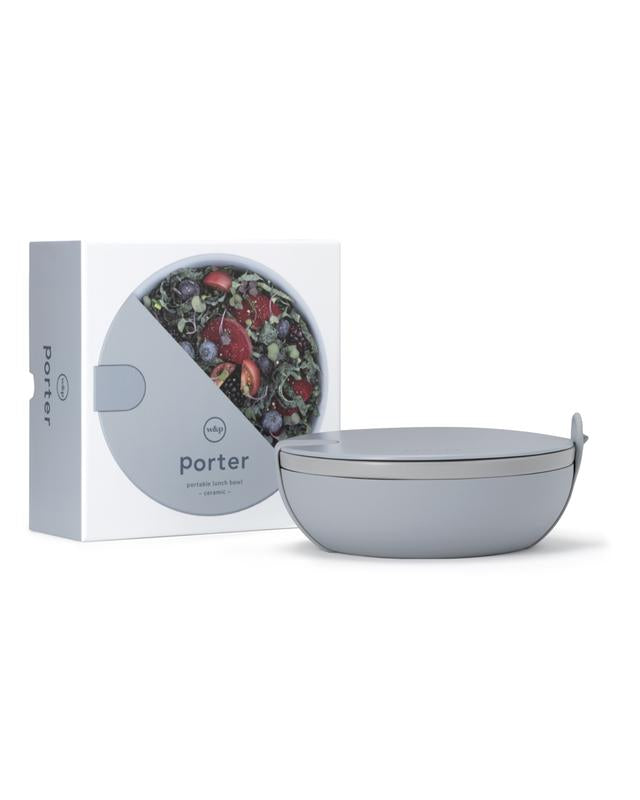 Porter Ceramic Bowl, Slate