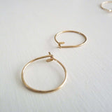 Little Round Earrings