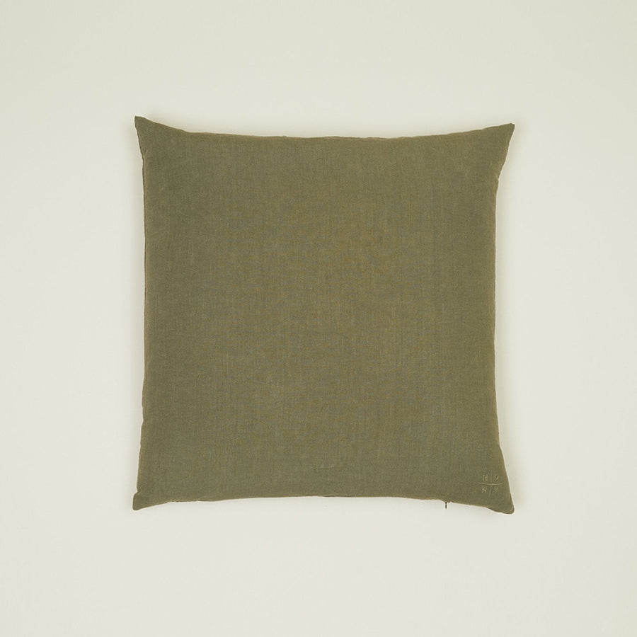 Simple Linen Pillows, Olive