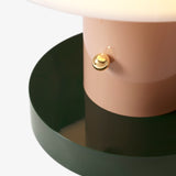 &Tradition Setago Rechargeable LED Lamp, Nude & Forest
