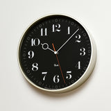 Riki Ring Clock, Black