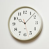 Riki Ring Clock, White