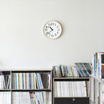 Riki Wall Clock, Two Sizes - Acacia