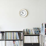 Riki Wall Clock, Two Sizes - Acacia