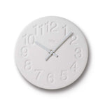Earth Clock, Light Grey - Acacia
