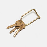 Wilson Key Rings, Brass