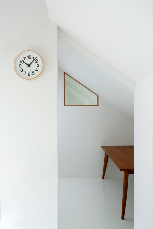 Numbers Clock - Acacia