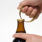 Futagami Brass Bottle Opener, Crescent