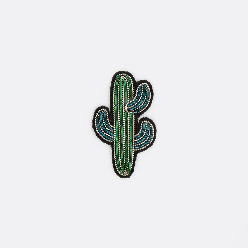 Macon et Lesquoy Hand-Embroidered Pins - Acacia