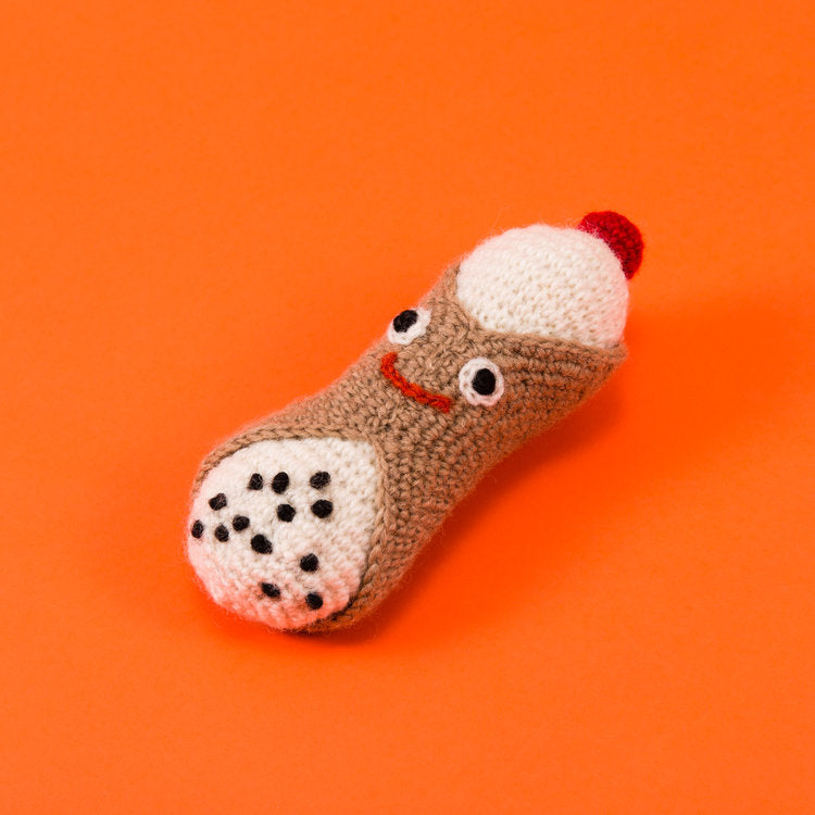Hand Knit Cannoli