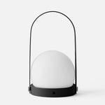 Carrie LED Lamp, Black - Acacia