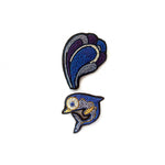 Macon et Lesquoy Hand-Embroidered Pins - Acacia