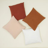 Simple Linen Pillows - Blush