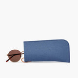 Merino Wool Felt Eyeglass Sleeve, Horizon