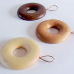 Kakudo Bagel Trivet, Two Sizes - Acacia