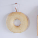 Kakudo Bagel Trivet, Two Sizes - Acacia
