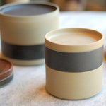 Hasami Porcelain Plates, Black - Acacia