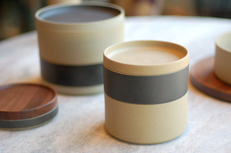 Hasami Porcelain Large Bowl - Tall, Black - Acacia