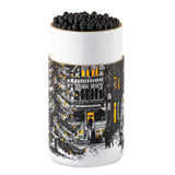 Starry Night | Large Cylinder - Christmas Safety Matches 🎄