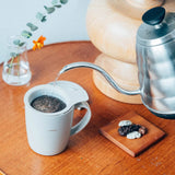 Hario Tea & Coffee Maker Mug - Ceramic Coating | 300mL