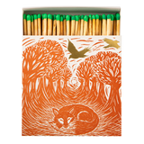 Woodland Fox | Square Matchbox - Archivist Gallery Safety Matches