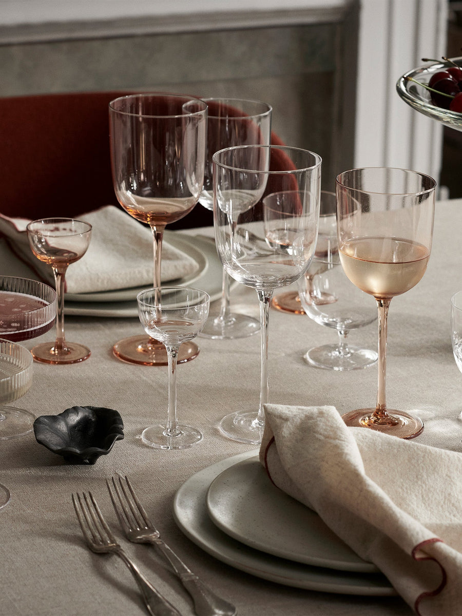 Host Red Wine Glasses, Blush - Set of 2