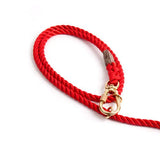 Found My Animal Original Adjustable Red Rope Dog Leash