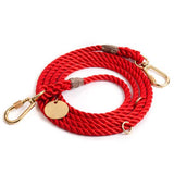 Found My Animal Original Adjustable Red Rope Dog Leash