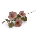 Felt Hollyhock, Light Pink