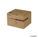 Hario Colors Glass Stackable Mug, Grey