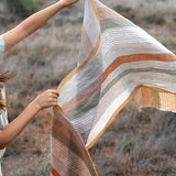 MUNGO Linen Scarf, Clay