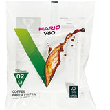 Hario V60 Paper Filters: White / 100 Sheets 02