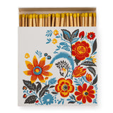 Flowers Matchbox| Square Matchbox - Archivist Gallery Safety Matches