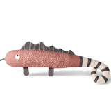 Cotton Canvas Chameleon Squeaker Dog Toy: "One in a Chameleon"