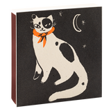 Black Spotted Kitten | Square Matchbox - Archivist Gallery Safety Matches
