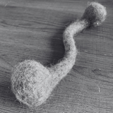 Ciao Gatto Hand Felted Under the Door Toy