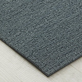 Heathered Shag Door Mat 18" x 28", Sea