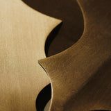 Brass Holly Ornament, Set of 4