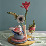 Trumpet Lily Flower - Melon
