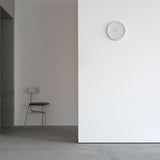 Relief Clock, White