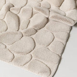Ishikoro Pebble Stone Bath Mat - Light Grey